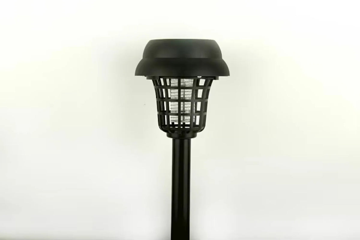 Solar Bug Zapper Garden Stake Lights (Set of 2) – Waterproof Path Lights