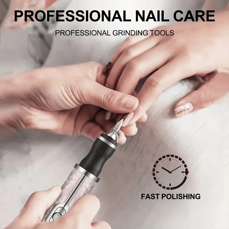 Cordless Rechargeable Electric Nail File Kit (USB-C)