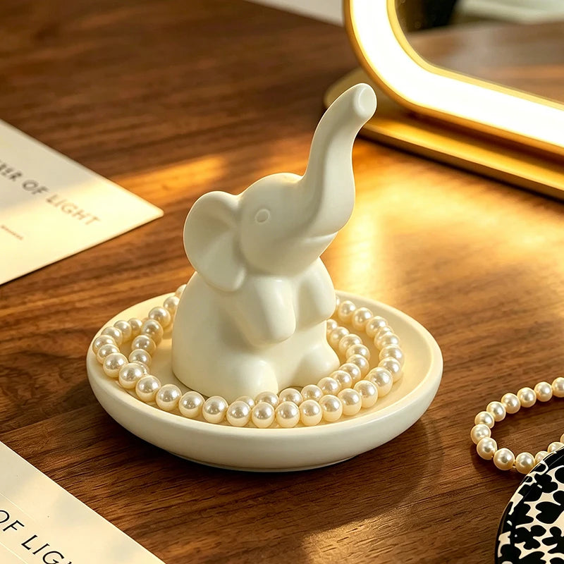 Elephant Ring Dish – Jewelry Trinket Tray