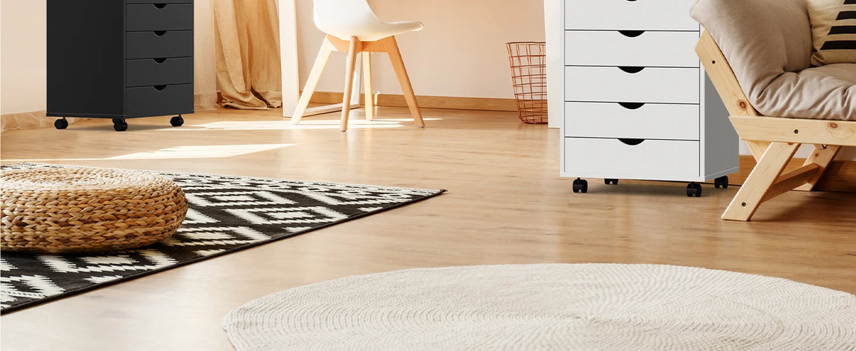 7-Drawer Storage Dresser – Bedroom & Office Organizer