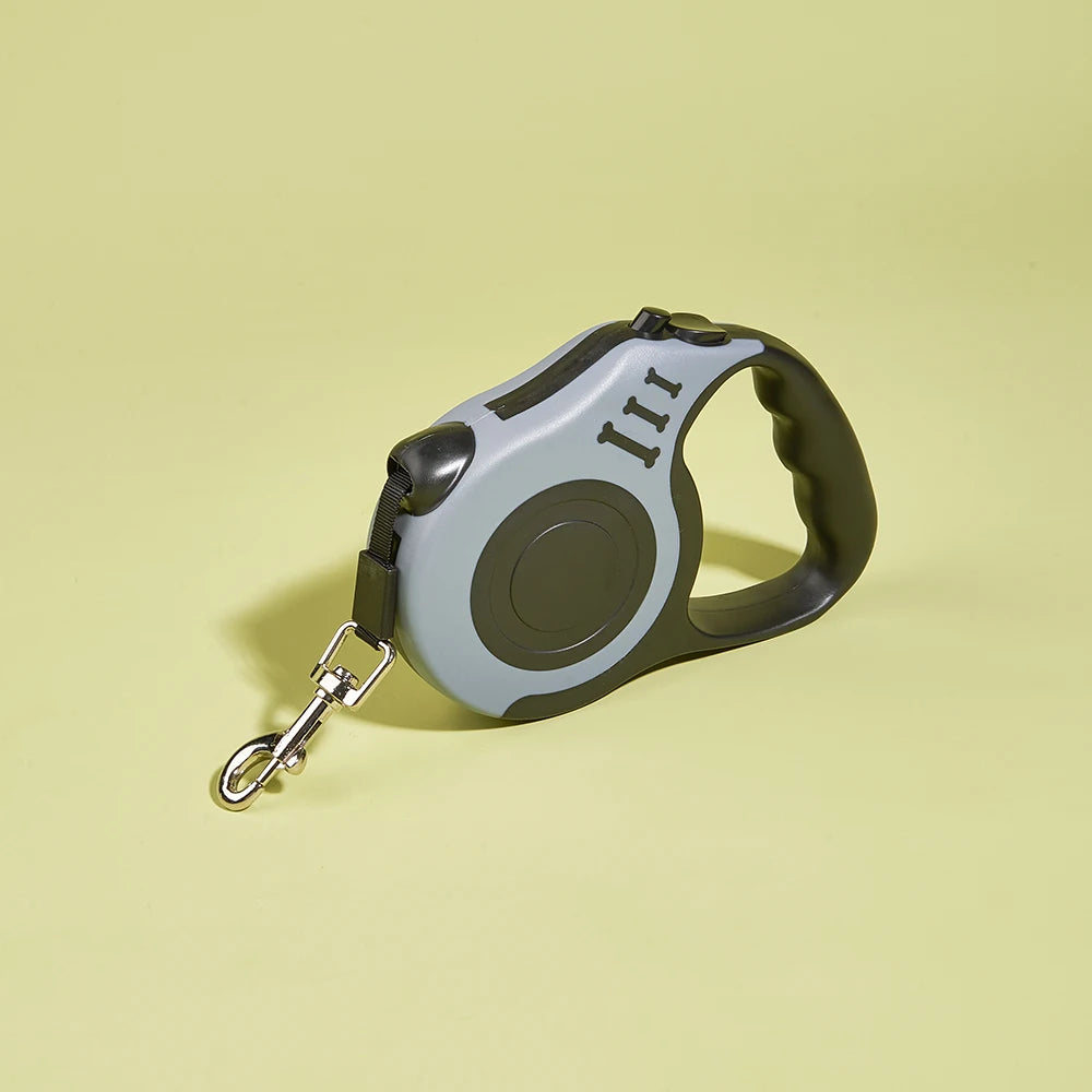 Retractable Dog Leash 10 ft – One-Button Lock