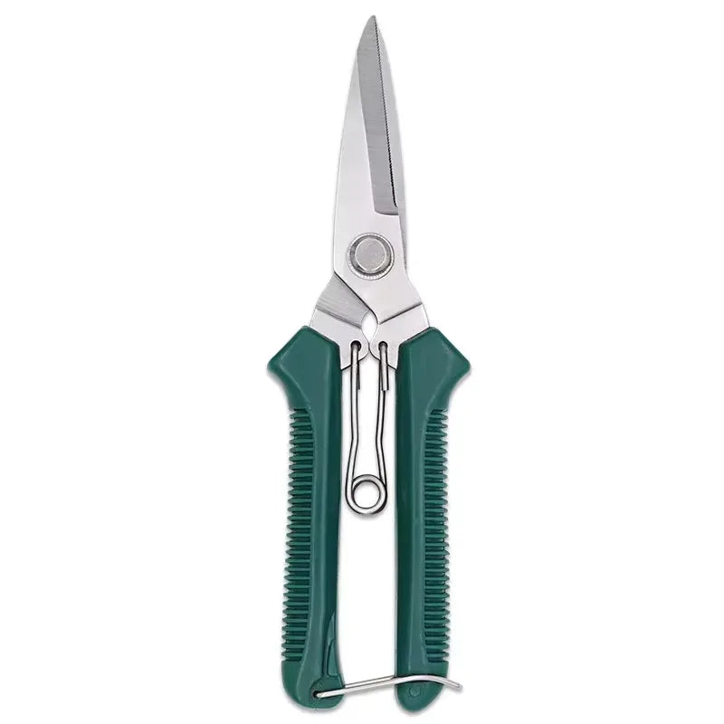 Stainless Steel Garden Pruning Shears – Sharp Precision Snips for Plants, Flowers & Bonsai