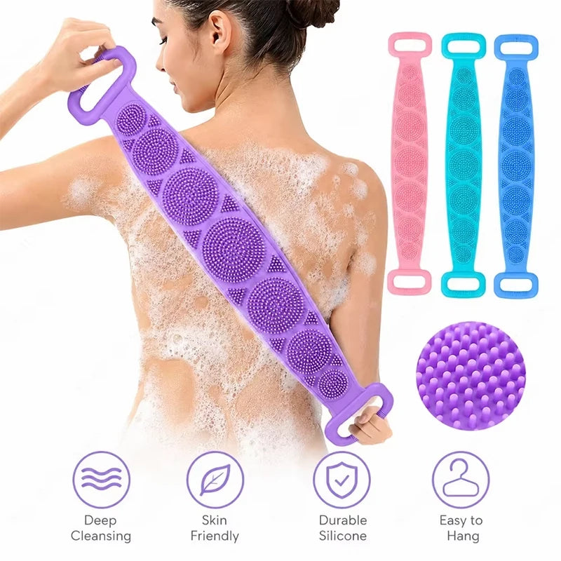 Silicone Back Scrubber Strap