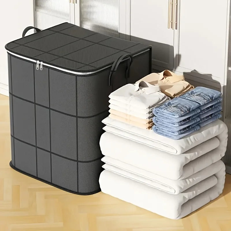 Large Foldable Clothes & Comforter Storage Bags (3-Pack)