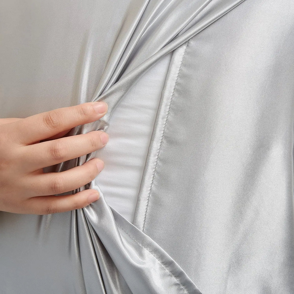 Satin Pillowcases for Hair & Skin, Set of 2 (Envelope Closure)