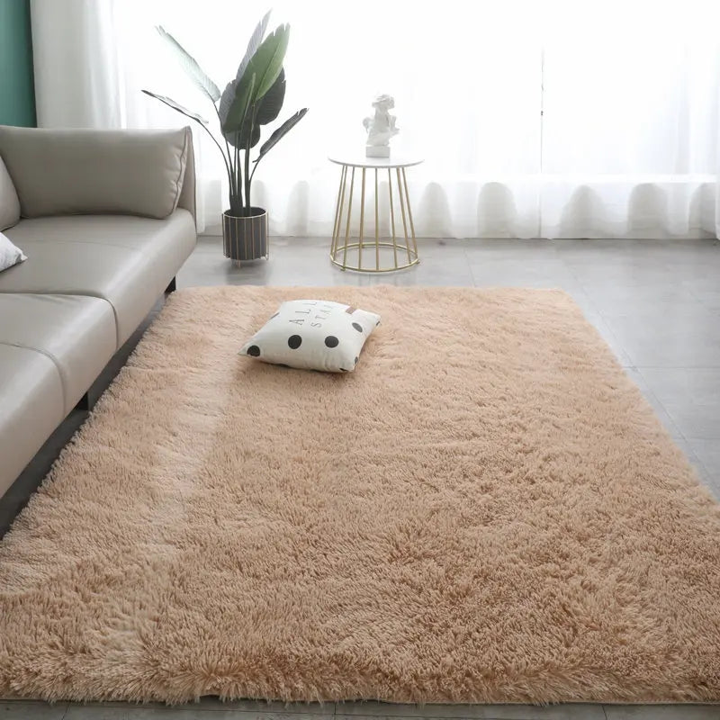 Nordic Soft Plush Area Rug – Modern Home Carpet