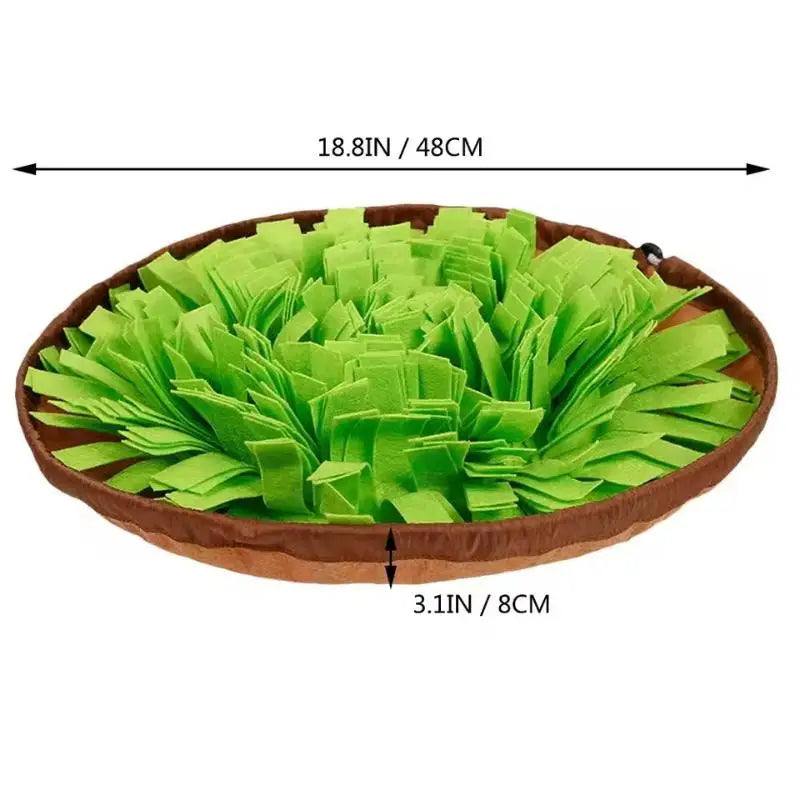 Foldable Snuffle Mat for Dogs – Interactive Foraging Treat Puzzle