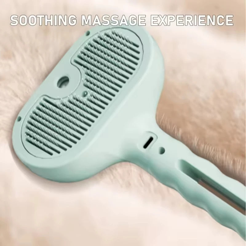 Steam Pet Grooming Brush