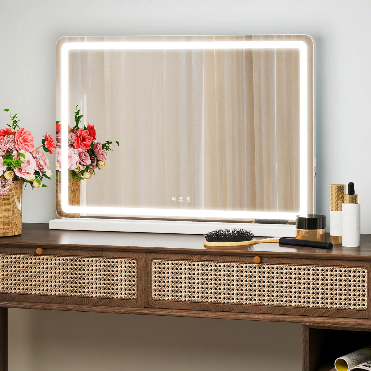 Dimmable LED Vanity Mirror with Memory Function