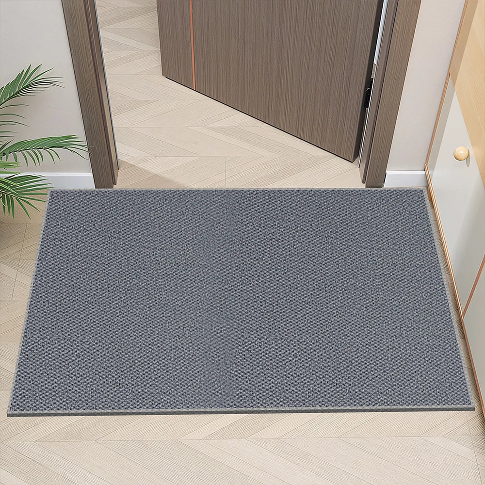 Washable Low-Profile Door Mat – Non-Slip Indoor/Outdoor Entry Rug