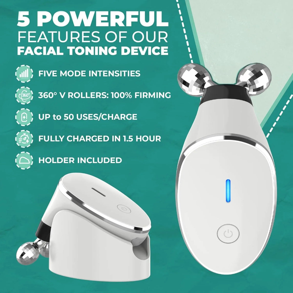 Microcurrent Facial Toning Device features