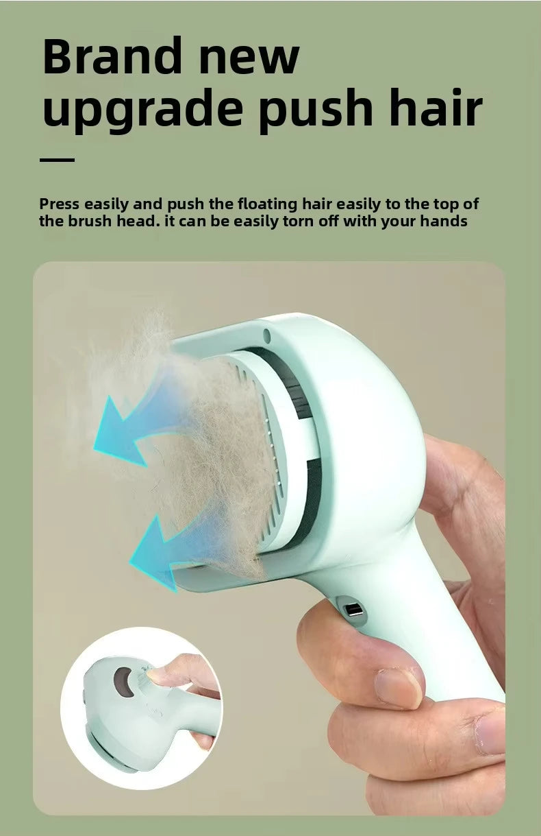 Steam Pet Grooming Brush