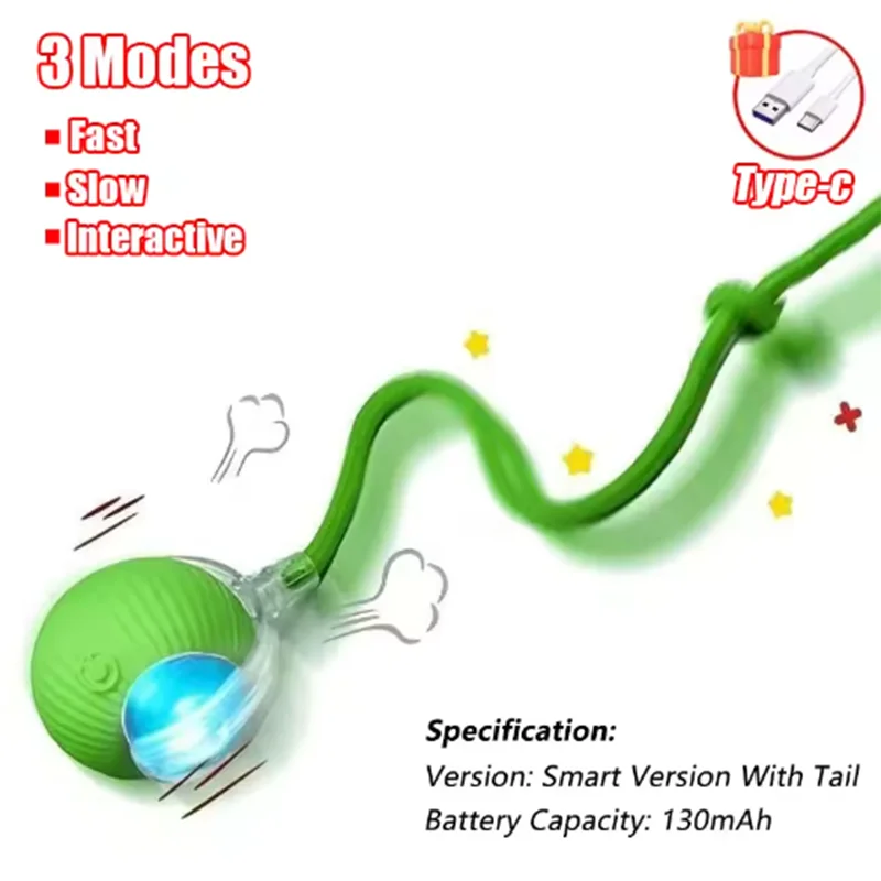 Smart Interactive Cat Toy Ball