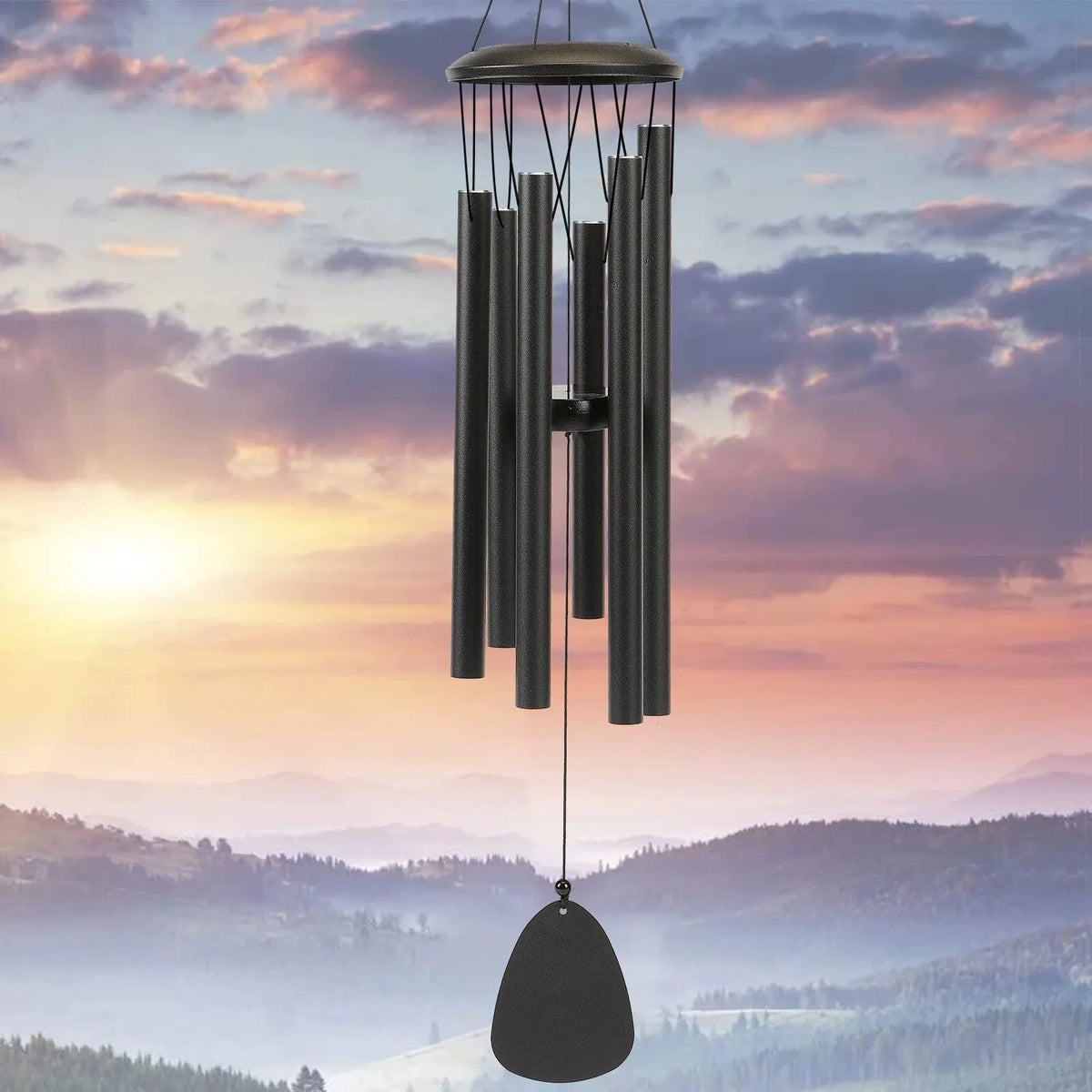 Serenity Deep-Tone Outdoor Wind Chime – 26 Inch