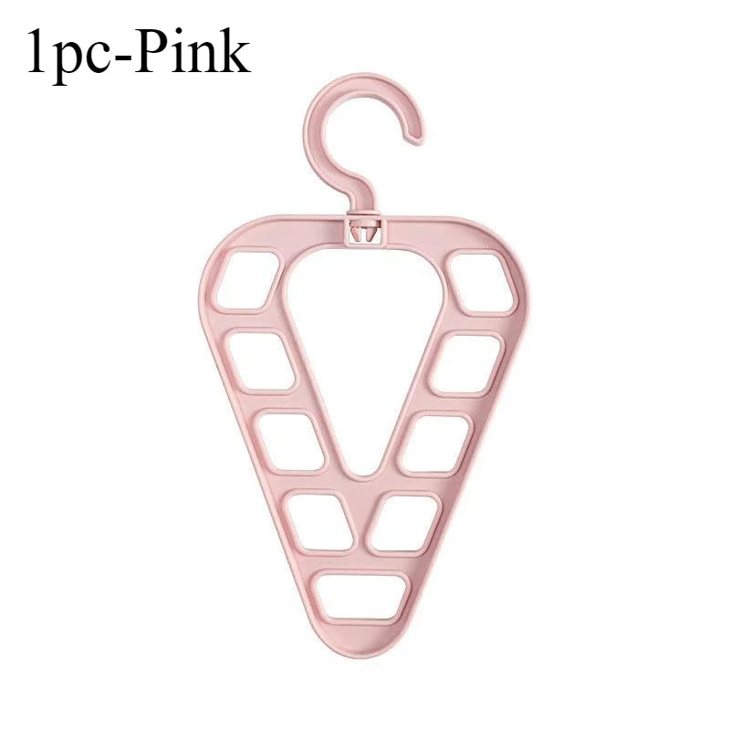 9-Slot Space-Saving Closet Hanger Organizer - Single, 2-Pack or 3-Pack