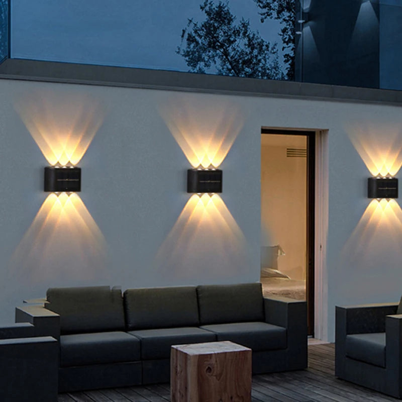 Solar LED Outdoor Wall Light