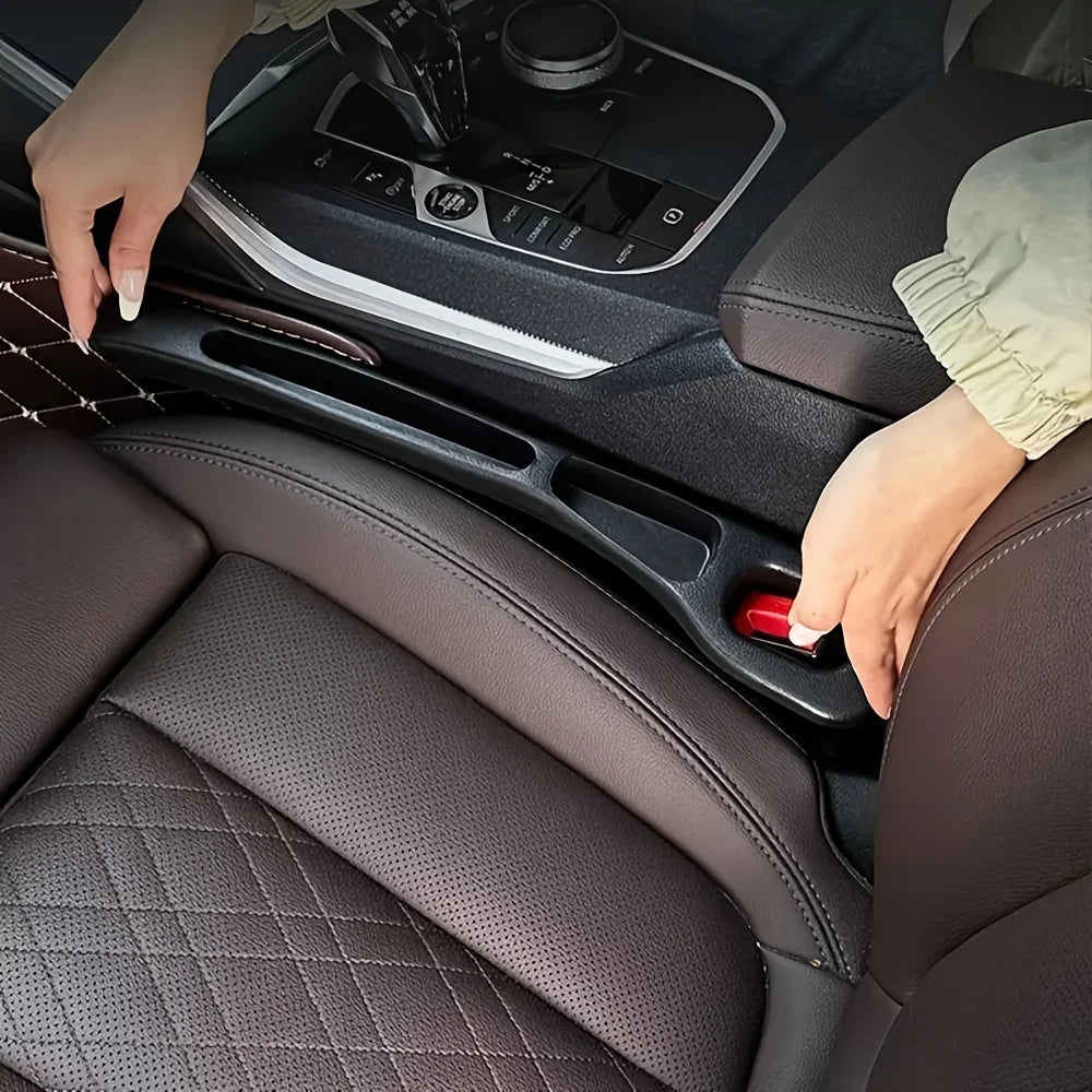 Car Seat Gap Filler with Storage Slots (Set of 2)