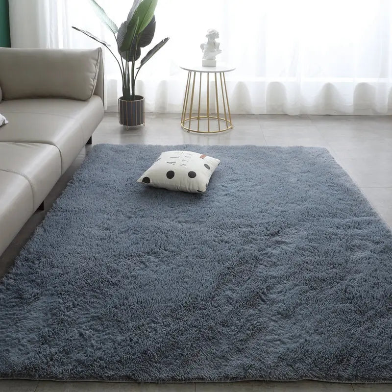 Nordic Soft Plush Area Rug – Modern Home Carpet