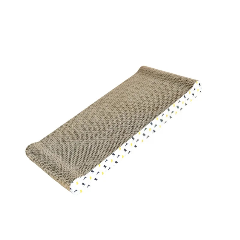 Curved Cardboard Cat Scratcher Lounge