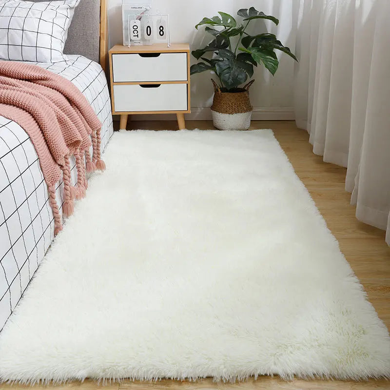 Nordic Soft Plush Area Rug – Modern Home Carpet