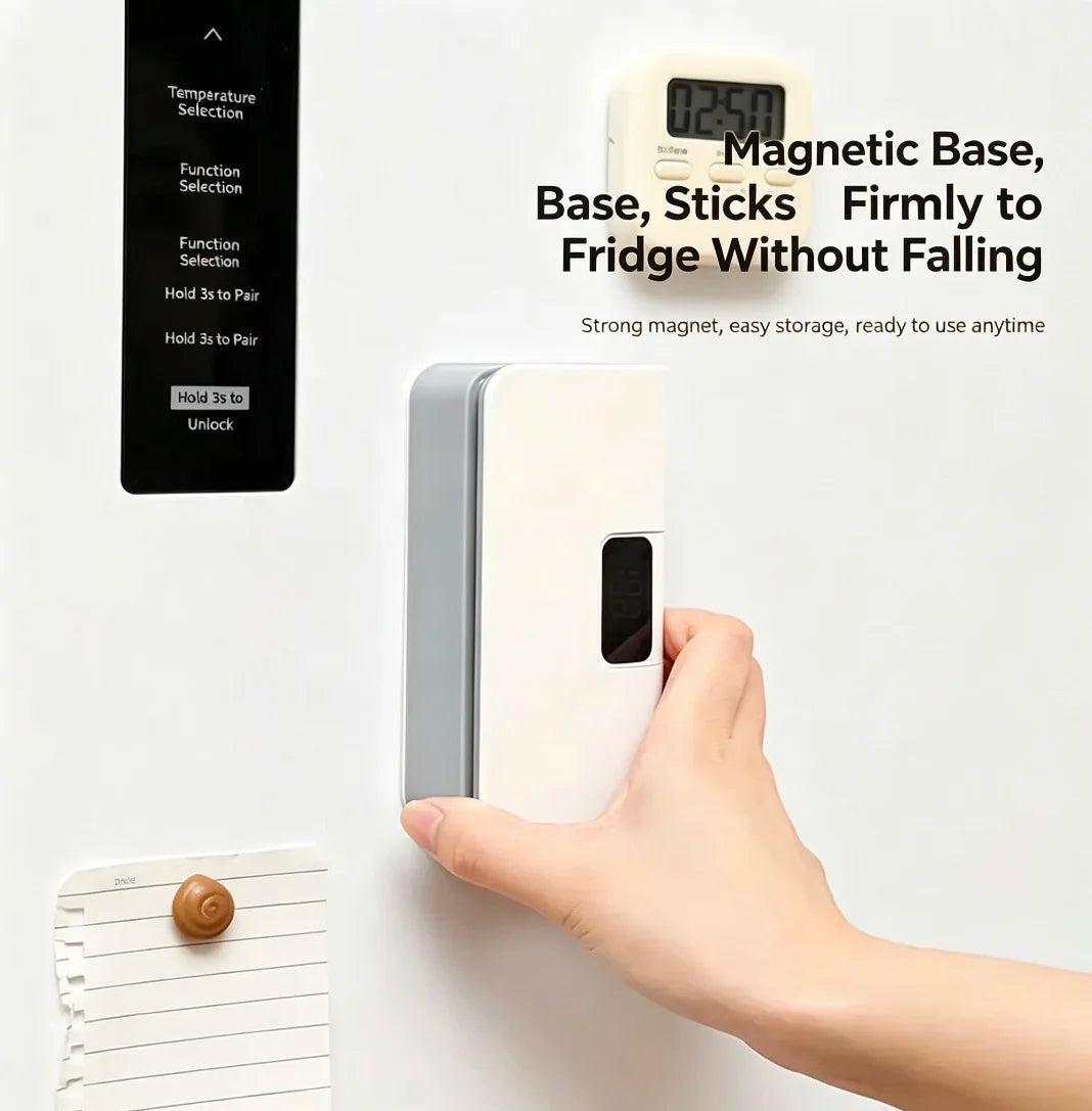 Rechargeable Mini Bag Heat Sealer with Magnetic Base (USB-C)