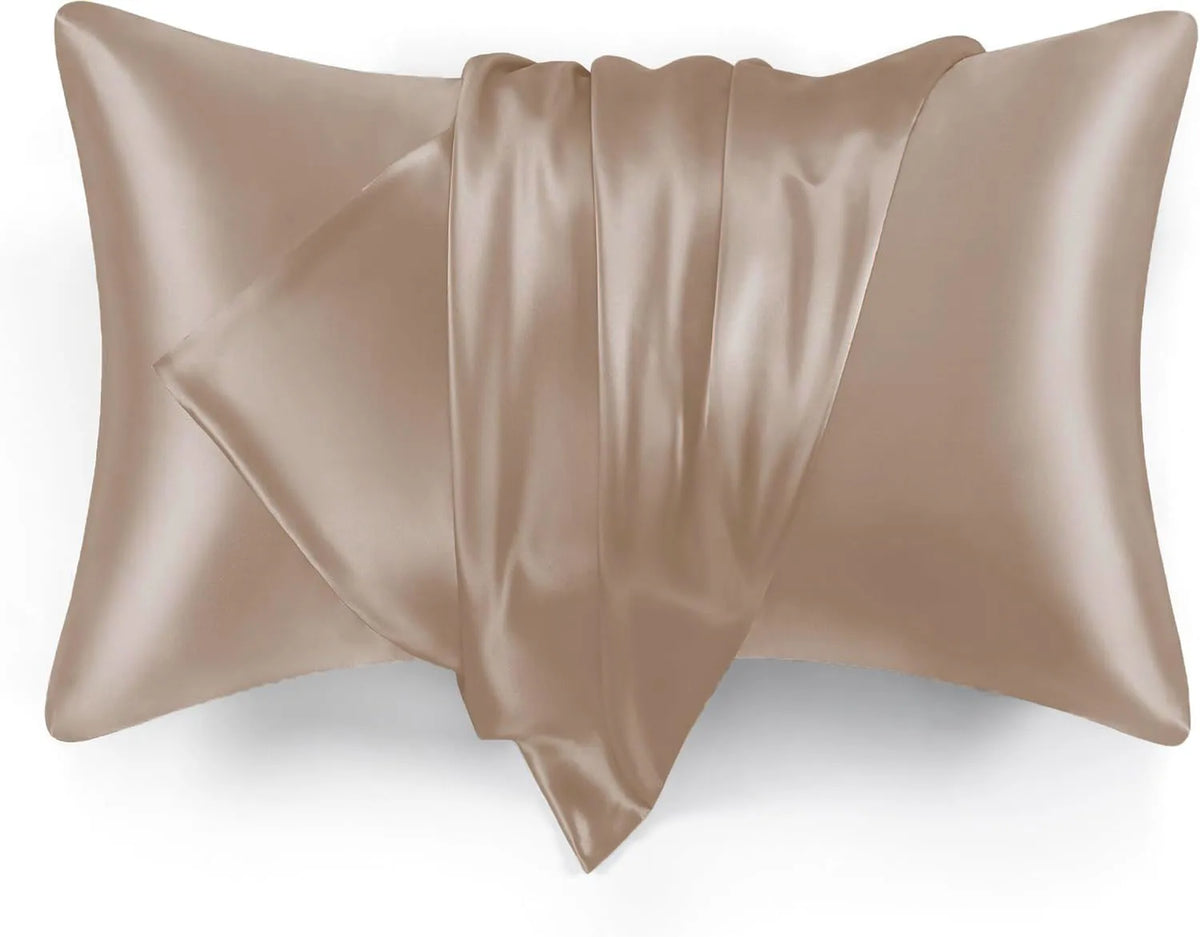 Satin Pillowcases for Hair & Skin, Set of 2 (Envelope Closure)