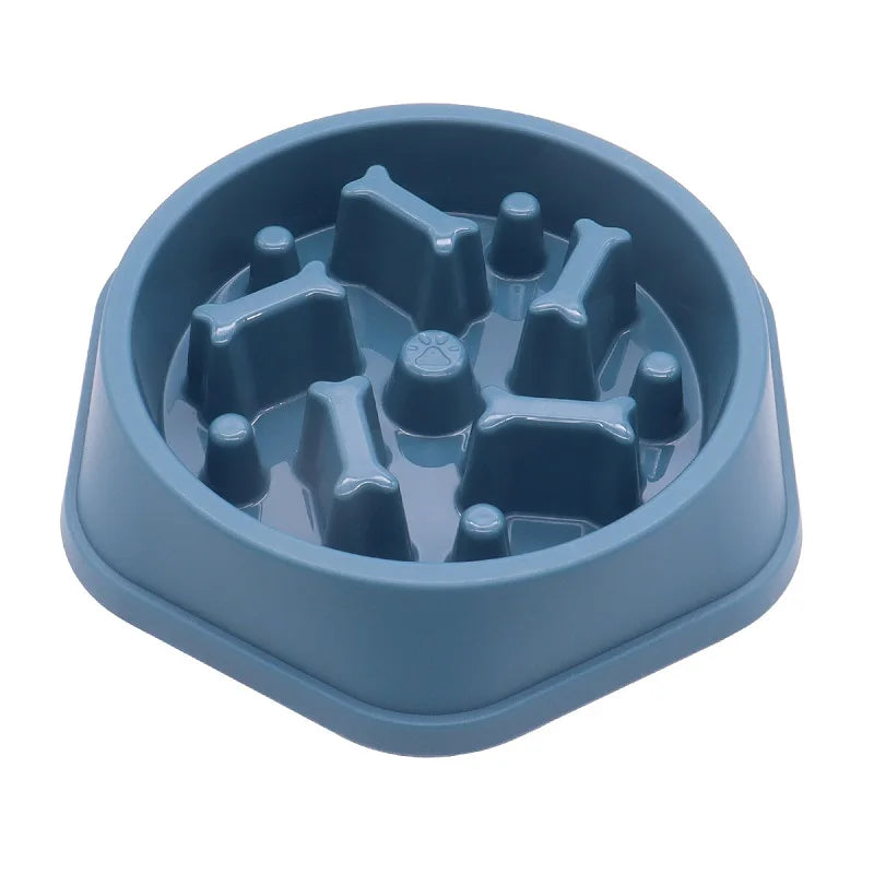 Bone Maze Slow Feeder Bowl for Dogs & Cats