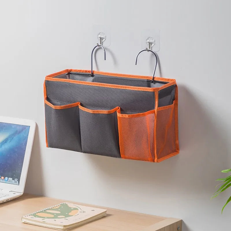 Bedside Hanging Caddy Organizer with Hooks