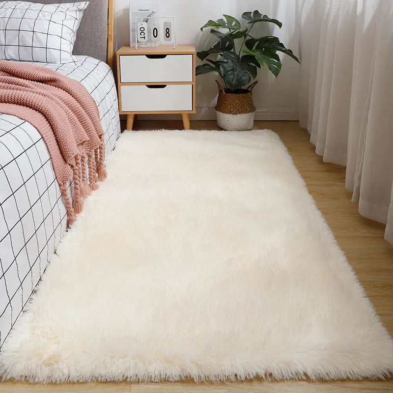 Nordic Soft Plush Area Rug – Modern Home Carpet