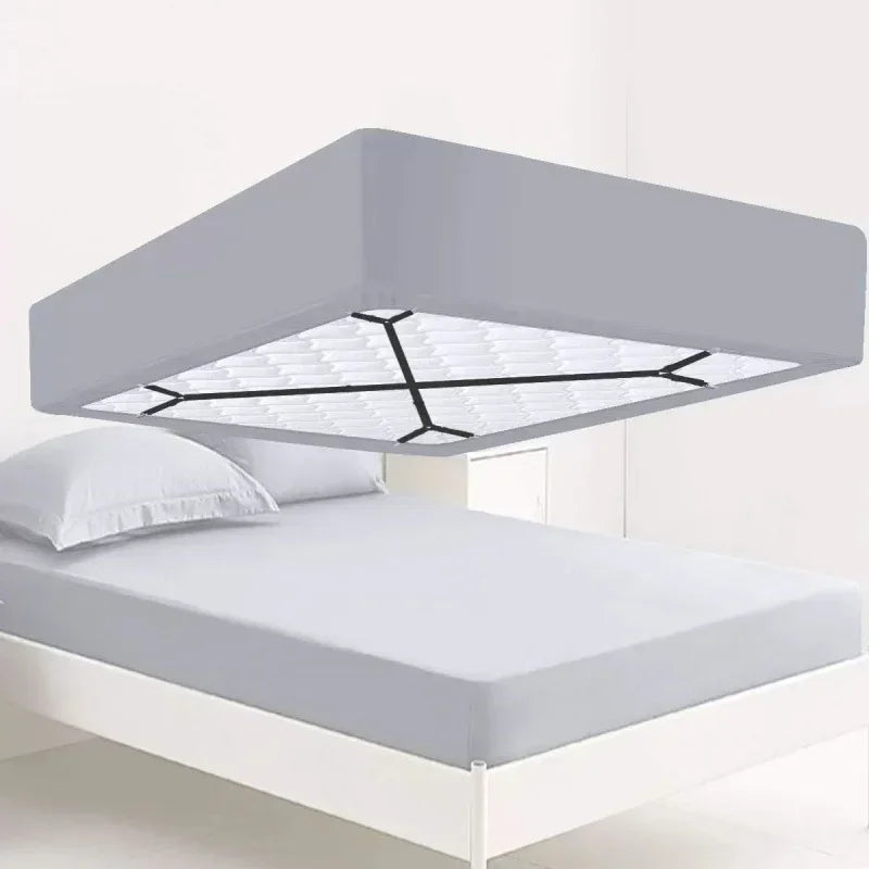 Adjustable Bed Sheet Holder Straps - Set of 4 or Crisscross Kit