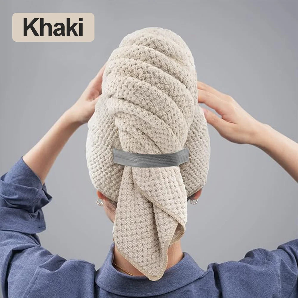 XL Microfiber Hair Towel Wrap