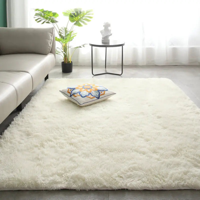 Nordic Soft Plush Area Rug – Modern Home Carpet