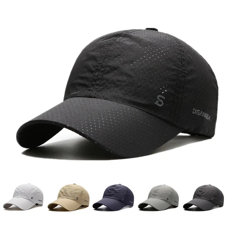 Quick-Dry Breathable Sun Cap – Lightweight Mesh Baseball Hat