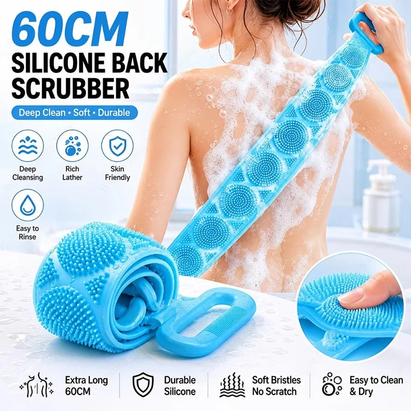 Silicone Back Scrubber Strap