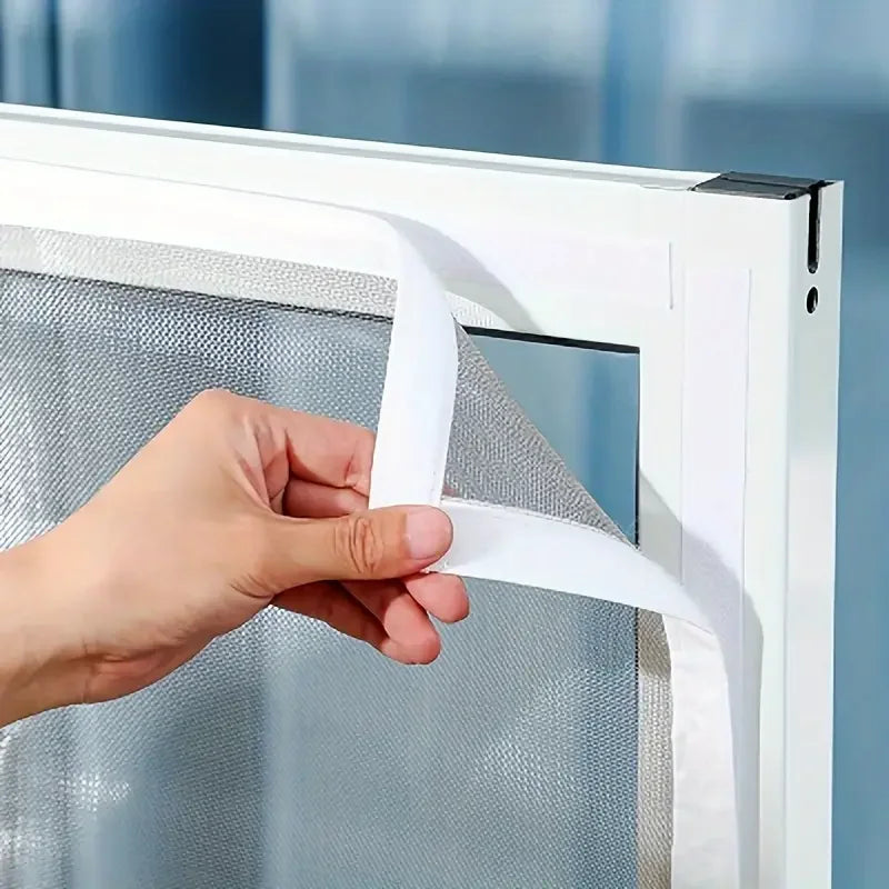 Magnetic Screen Door – Hands-Free Self-Closing Mesh Curtain
