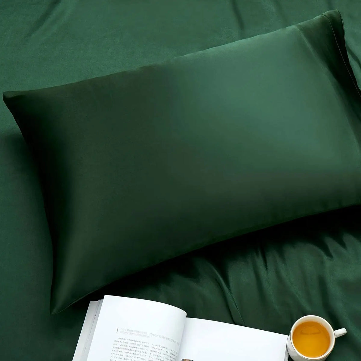 Satin Pillowcases for Hair & Skin, Set of 2 (Envelope Closure)