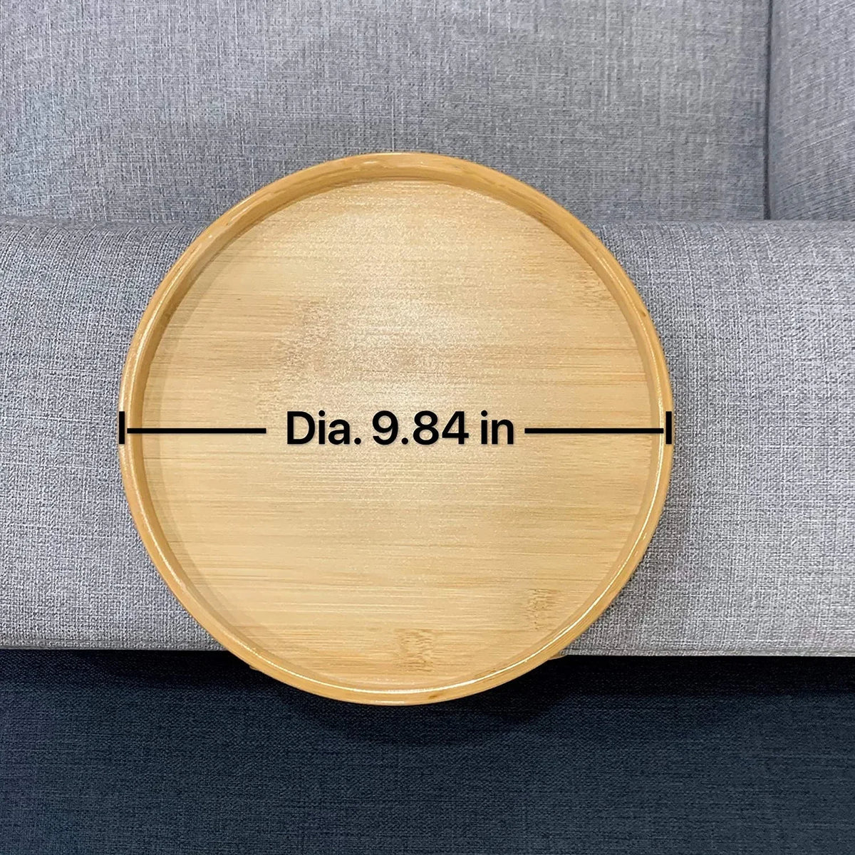 Wooden Sofa Armrest Tray – Clip-On Side Table