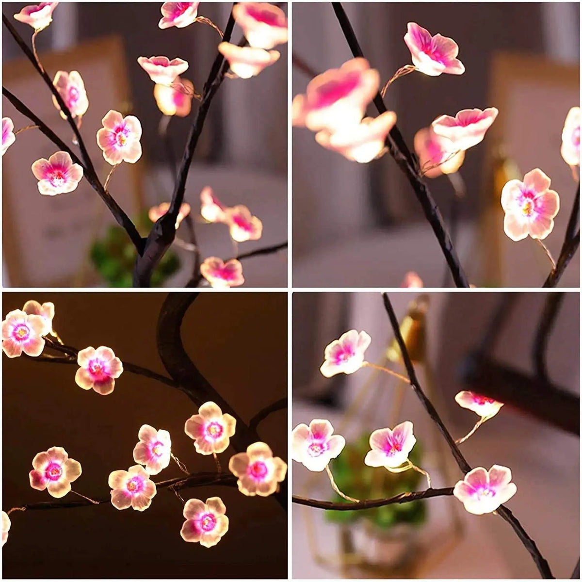 Decorative LED Tree Lamp – USB-Powered Ambient Night Light