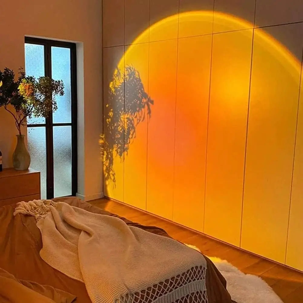 USB sunset projection lamp