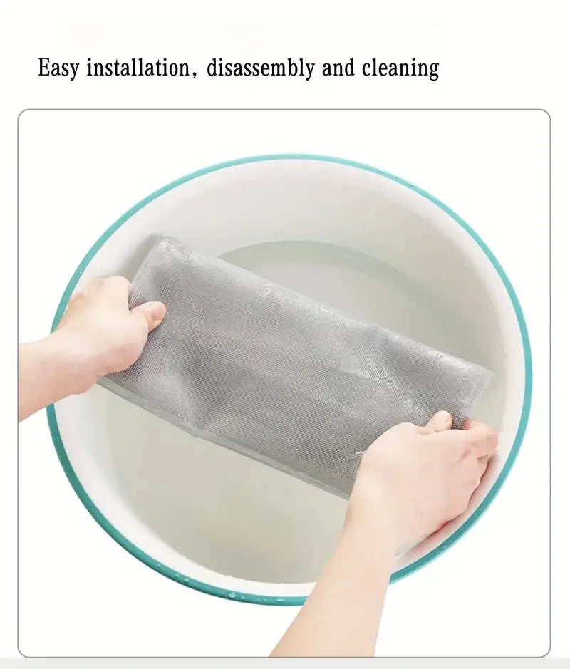 Magnetic Screen Door – Hands-Free Self-Closing Mesh Curtain