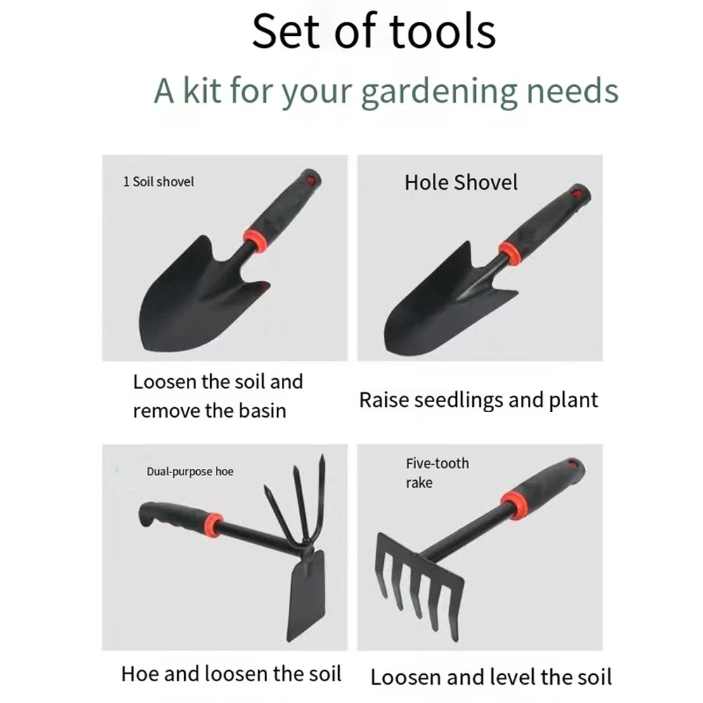Compact Garden Hand Tool Set