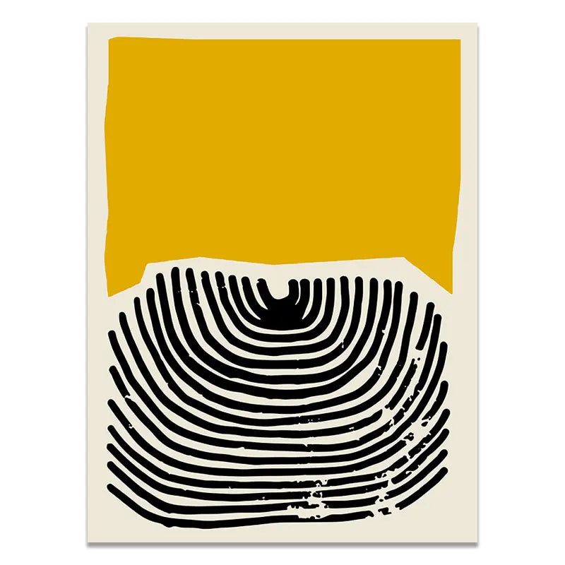 Modern Abstract Geometric Canvas Wall Art