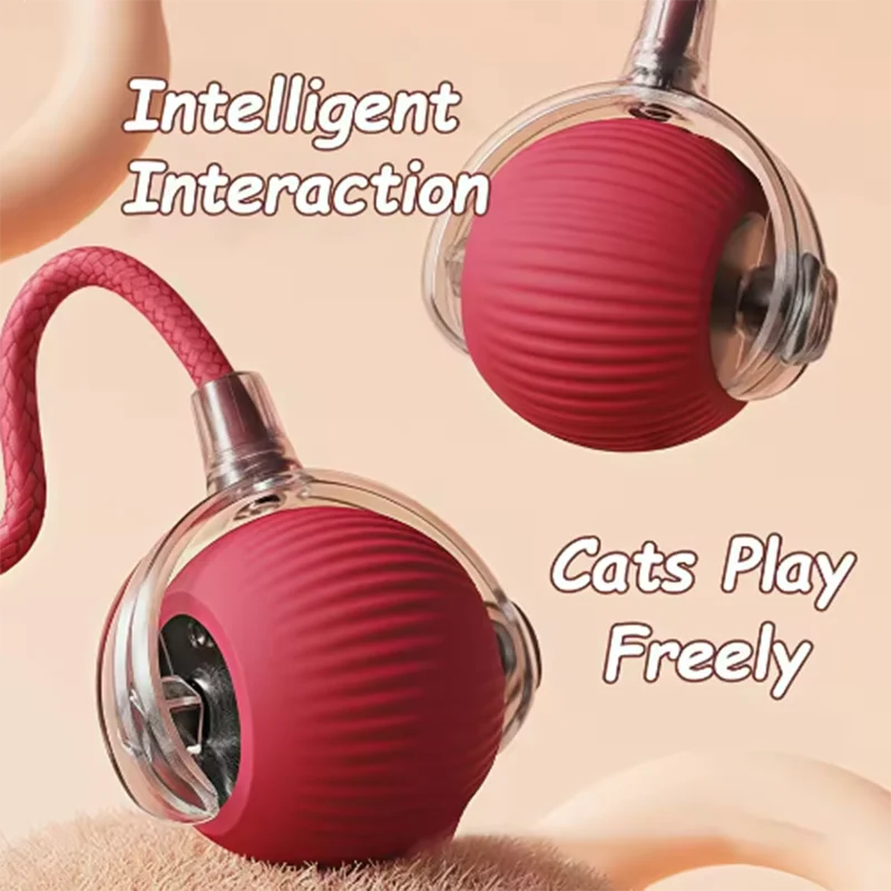 Smart Interactive Cat Toy Ball
