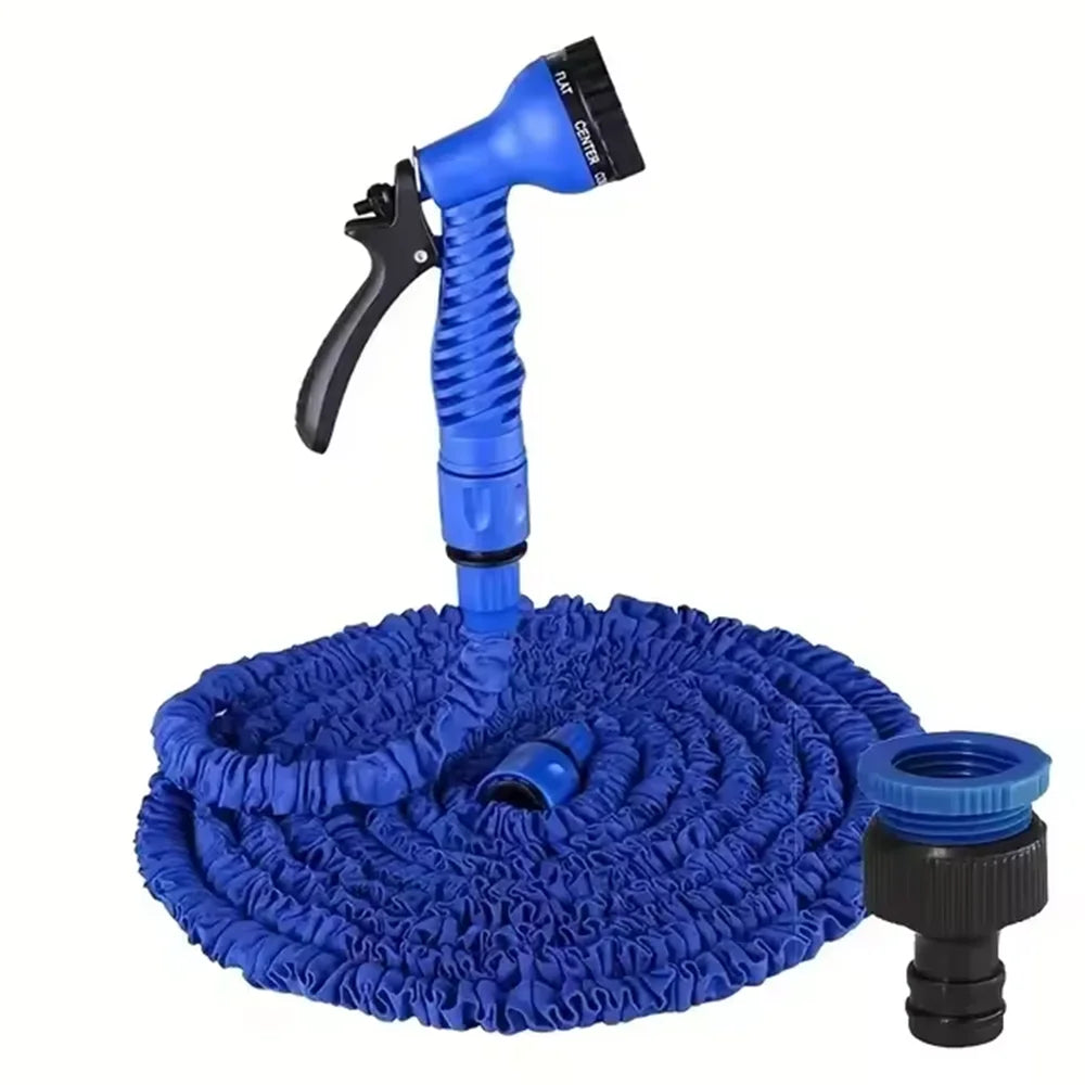 Expandable Garden Hose with 7-Pattern Spray Nozzle