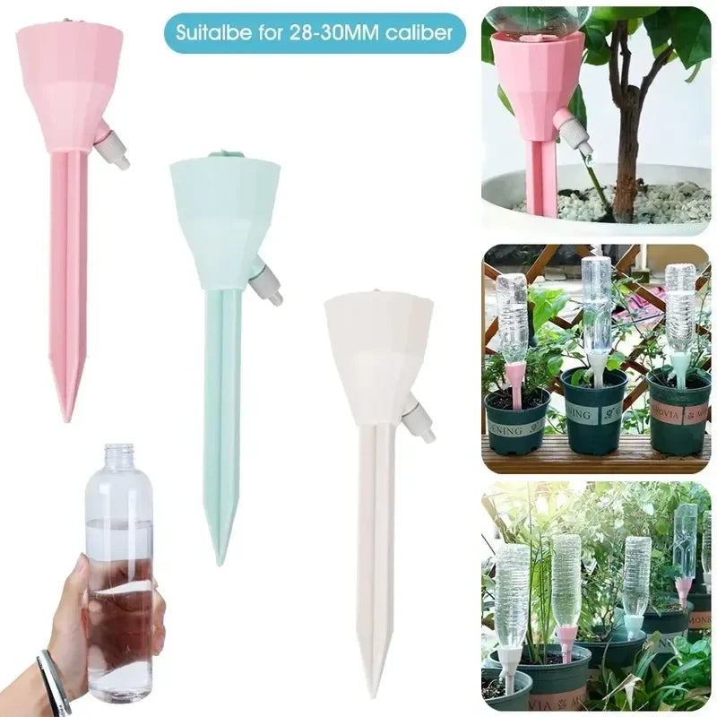 Self-watering plant spikes