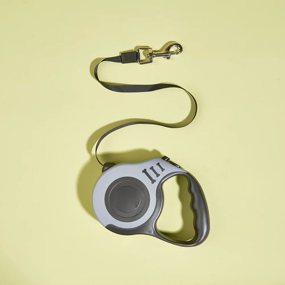 Retractable Dog Leash 10 ft – One-Button Lock