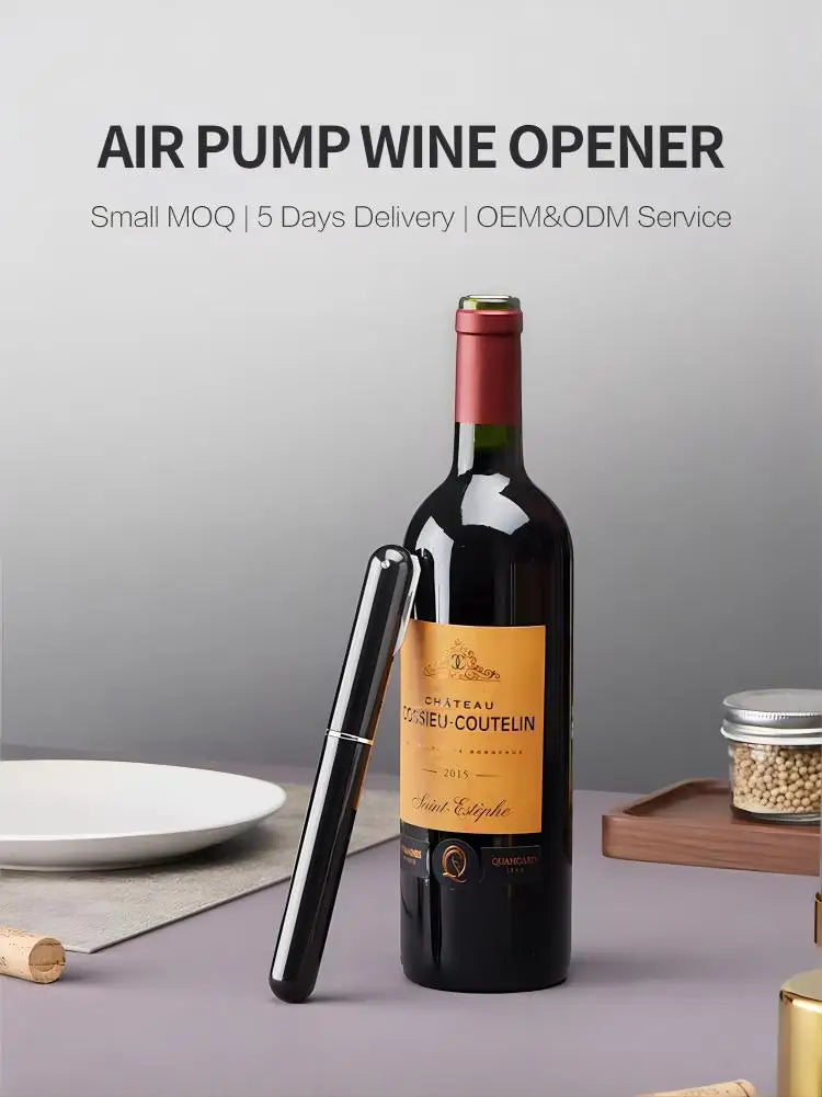 Air Pressure Wine Opener – Manual Cork Removal Tool