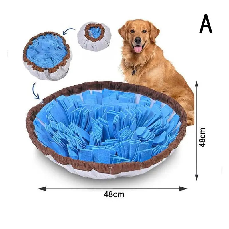 Foldable Snuffle Mat for Dogs – Interactive Foraging Treat Puzzle