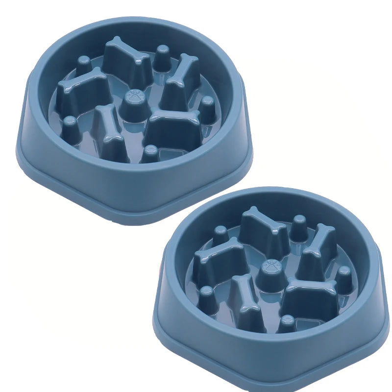 Bone Maze Slow Feeder Bowl for Dogs & Cats