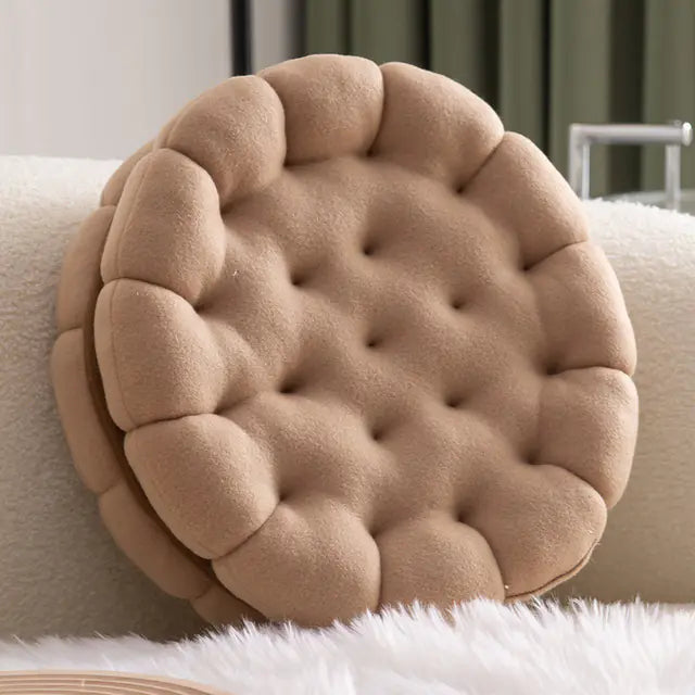 Sandwich Biscuit Plush Pillow